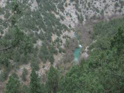 Река Черная в каньоне