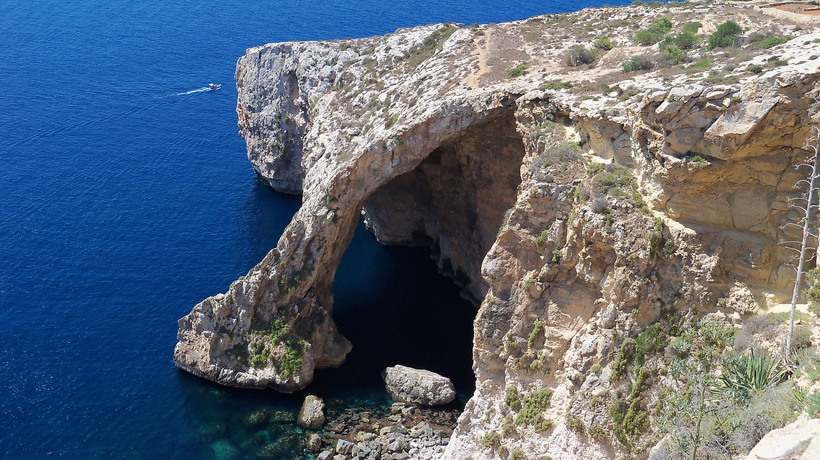 Мальта - рай для любителей геологических чудес