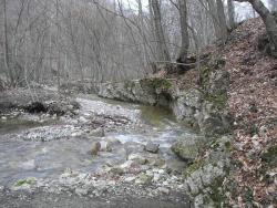 Река Кучук-Карасу многоводна весной