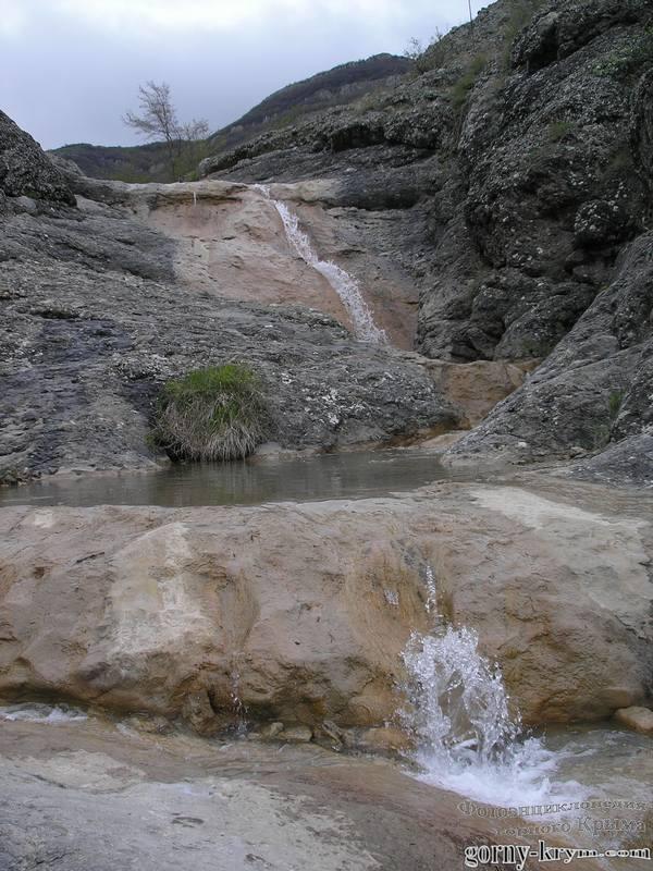 Каскад водопадов в Зеленогорье